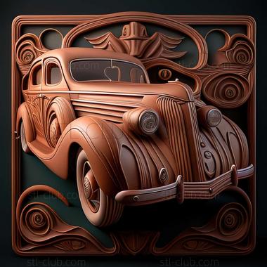 3D model Packard Station Sedan (STL)